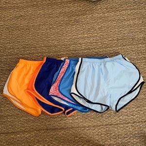4 pair of women Nike shorts